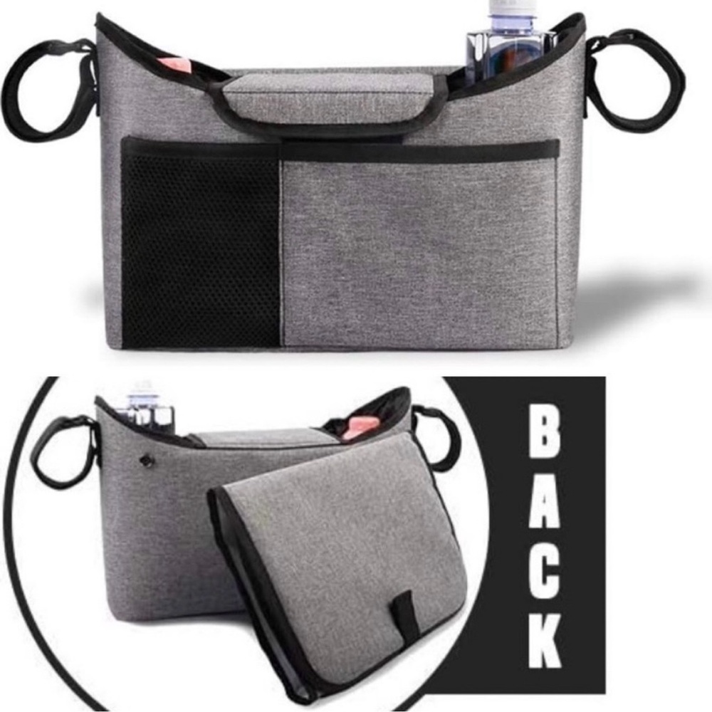 Baby Stroller organizer with insulated cup holder for Smart moms